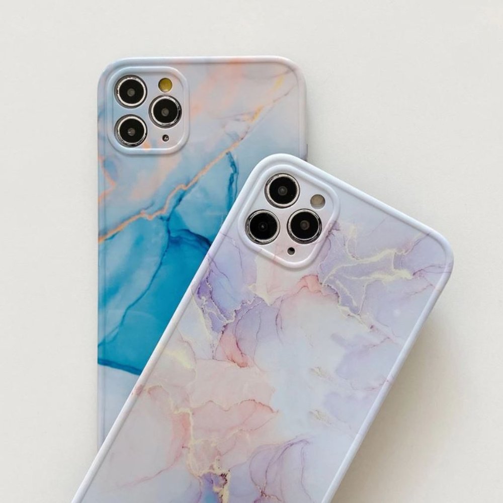 [⚠️Clearance] NEW iPhone 12 Pro Max Gradient Marble case - Picture 3 of 5